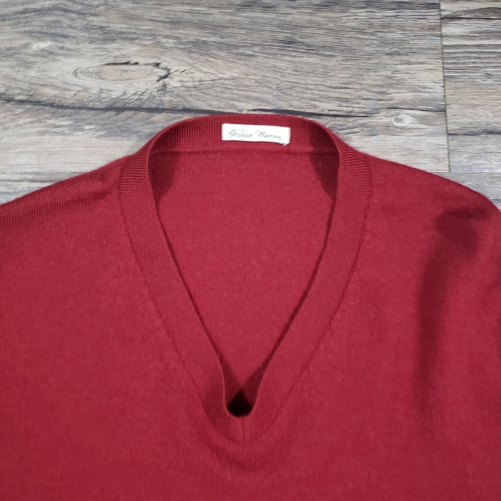 Fairway Greene Italian merino wool sweater mens large
